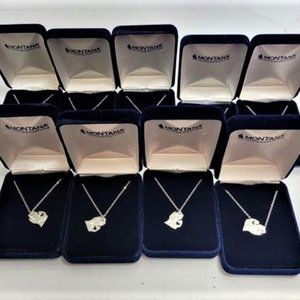 NIB/NEVER WORN BEFORE/ MONTANA SILVERSMITH "STATE"PENDANT/ MICHIGAN